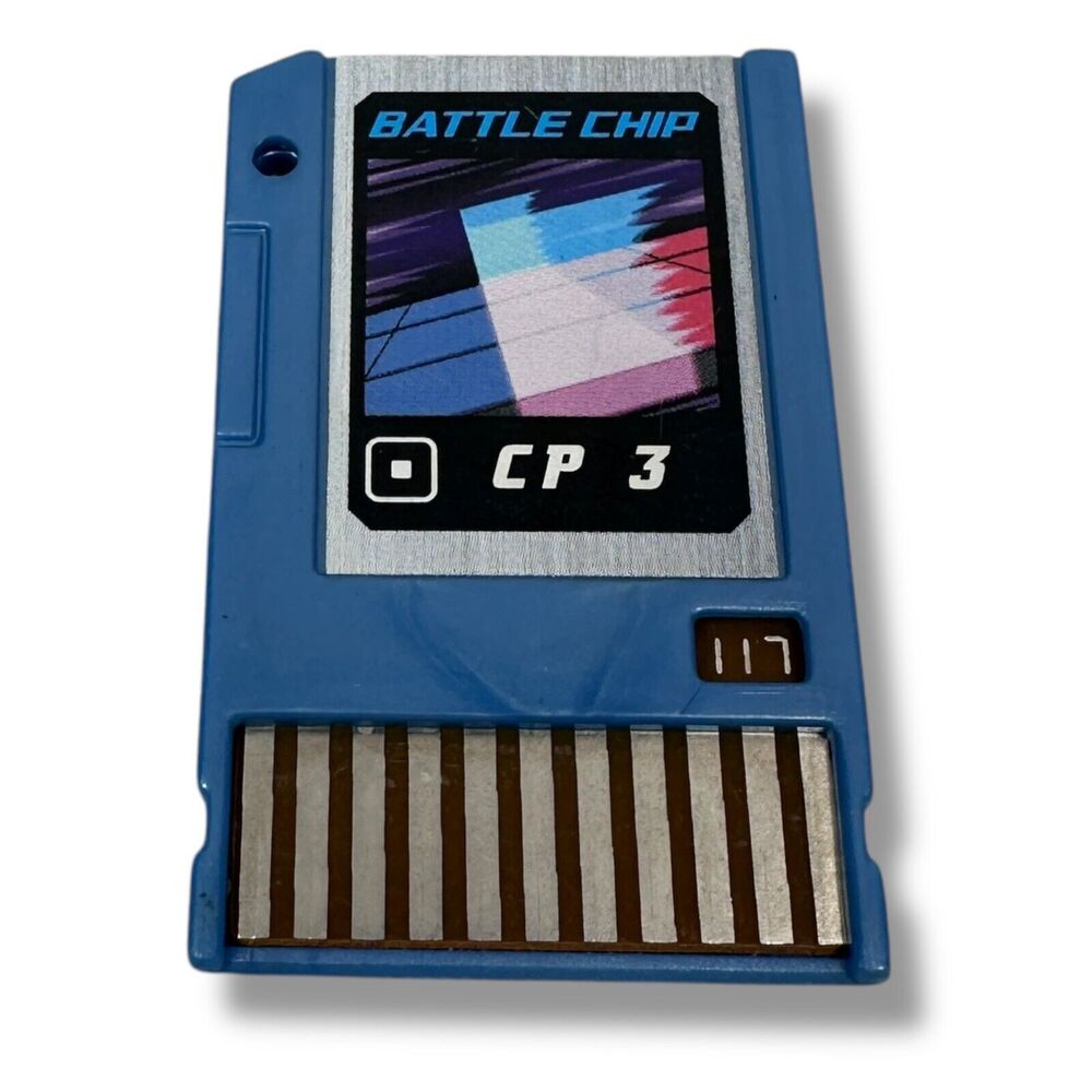 MegaMan Battle Chip CP 3 117‎ for Mega Man PET 2004 Takara